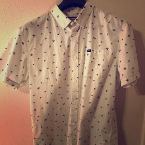 RVCA short sleeve casual button up